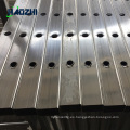 fabricación de diseño de fábrica móvil de panel de cerca decorativo de aluminio